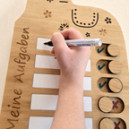 Aufgabentafel Pferd für Kinder – Aufgaben erledigen & abhaken