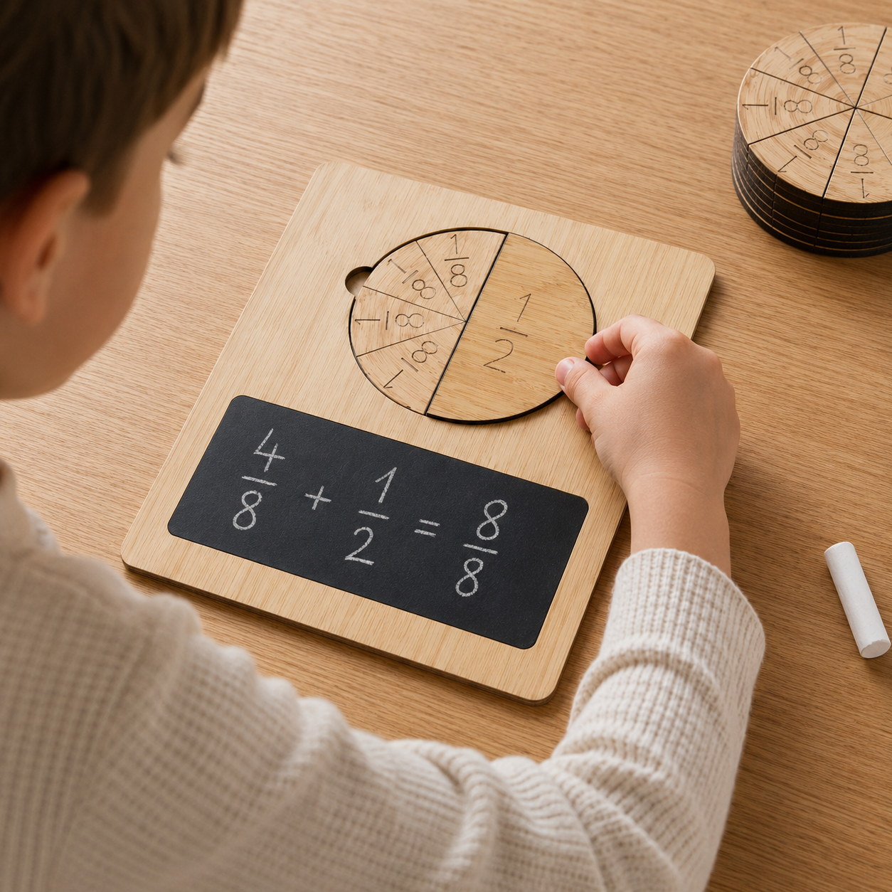 Bruchrechnen Lernset – Brüche spielerisch verstehen