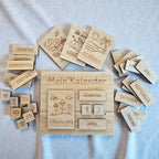 Montessori Kalender für Kinder aus Holz