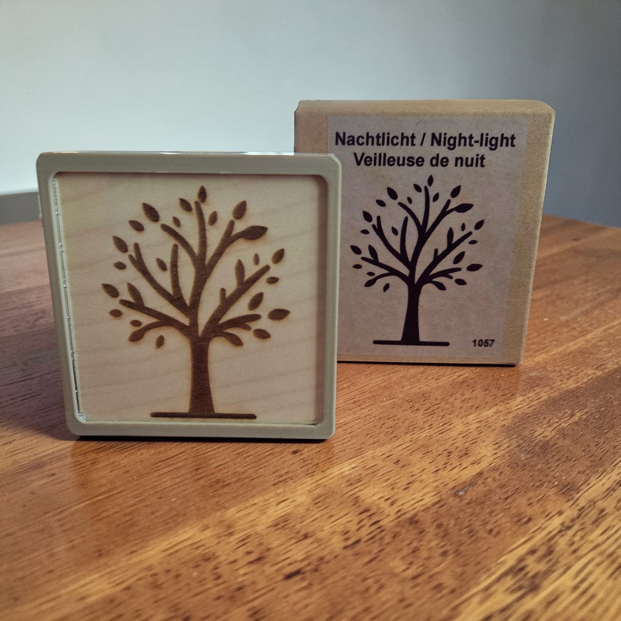 Nachtlicht Holz Ahorn – Baum