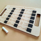 Schnitzeljagd Board "Autoreise" aus Holz - 2