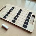 Schnitzeljagd Board "Natur" aus Holz - 1