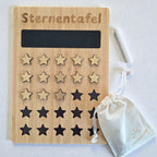 Sternentafel 25 Sterne mit Kreidefeld - 2