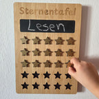 Sternentafel 25 Sterne mit Kreidefeld - 4